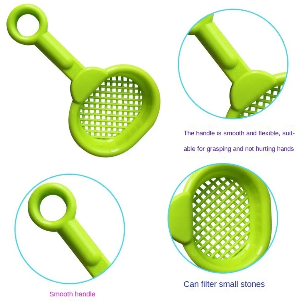 Children Beach Toy Sandglass Shovel Tool Summer Dig Sand Sandpit Shovel Soil Outdoor Toy Gifts 6