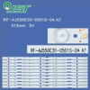 10pcs LED LC-55CUG8052K LC-55CUG8052E LC-55CFG6022E LC-55UI7252E LC-55UI7252K LC-55UI7352K LSC550FN13 RF-AJ550E30-0501S-04 A6 A7 1