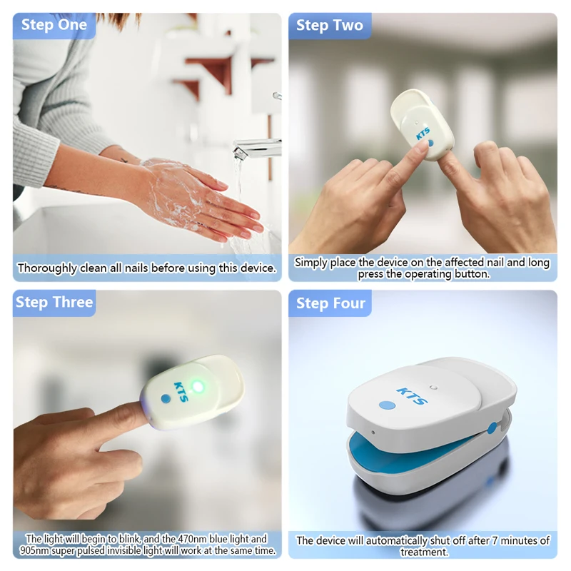 Fungal Nail Laser Device Repair Fast Nails Fungus Onychomycosis Repair Toenail Fingernail Removes Nail Fungus Foot Care Device