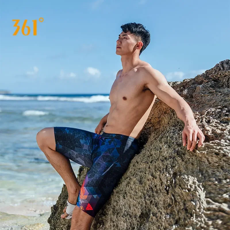 Bañador profesional de secado rápido para hombre, pantalones