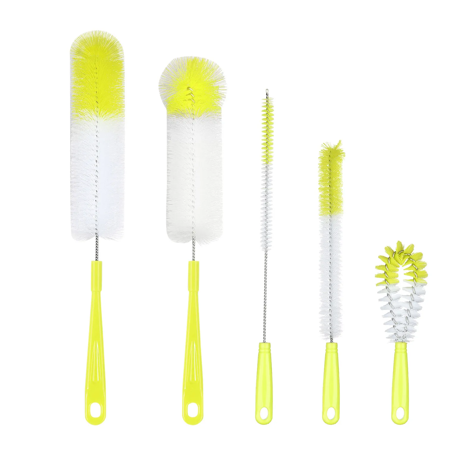 

Bottle Cleaning Brush Set Long Handle Bottle Cleaner For Washing Narrow Wine Beer Bottles Hummingbird Feeder Sports Water