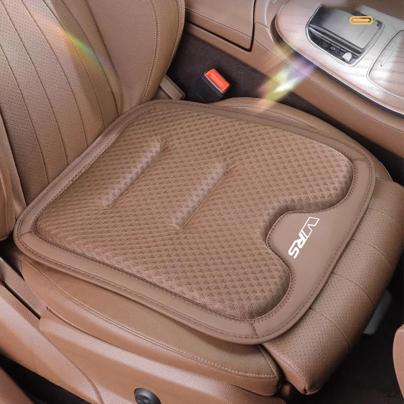 Car Seat Cover For Skoda VRS Emblem Mk3 Octavia Kamiq Kodiaq Karoq RS Breathable Non-Slip Seat Cushion Car Chair Protector Cover