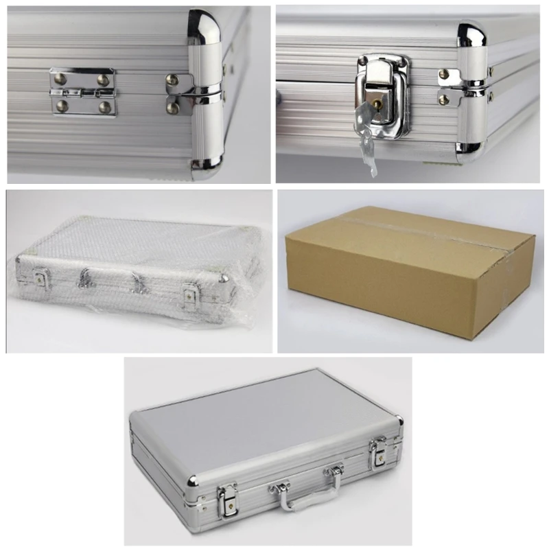 24-Slot Watch Box Travel & Storage Case Watches Display & Travel Suitcase Watch Box Case 57BD