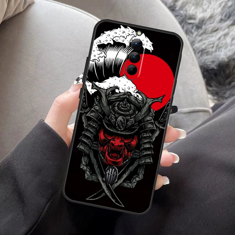 Anime Japanese Samurai Phone Case - Artistic Back Cover Design