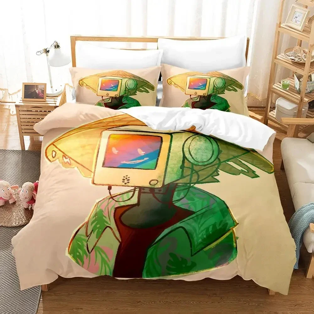 3D Print Game Stray Cats Bedding Set Duvet Cover Bed Set Quilt Cover Pillowcase Comforter King Queen Size Boys Adult Bedding Set