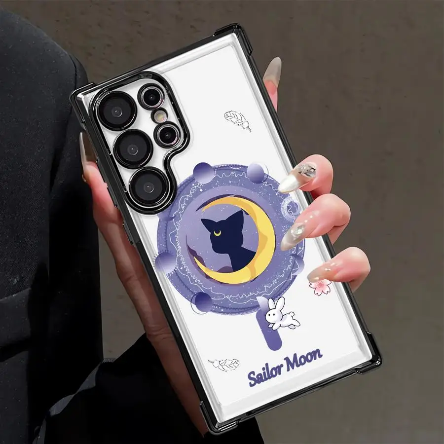 Sailor Moon Cat Manga Soft Phone Cover Case