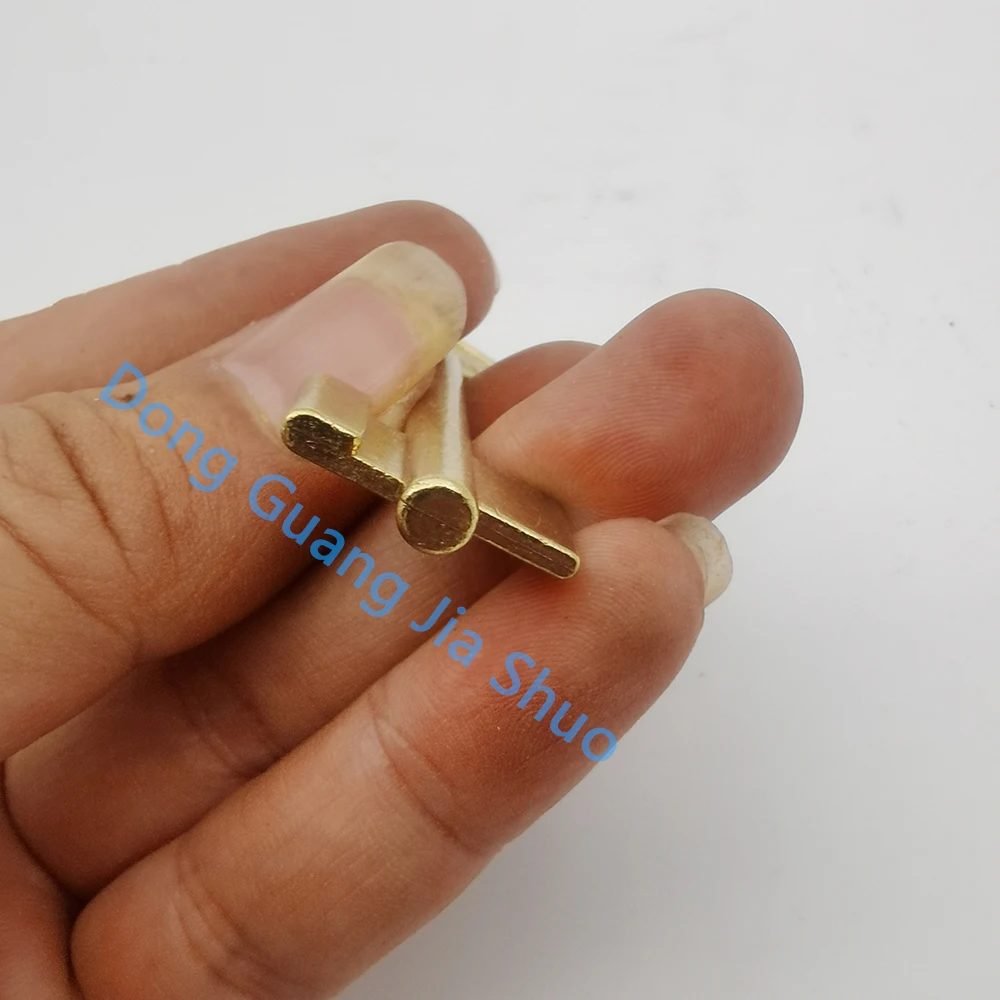 Key Embryo of Irregular Safe JS 2363 New Double Flagpole Key BRASS Blanks for Locksmith