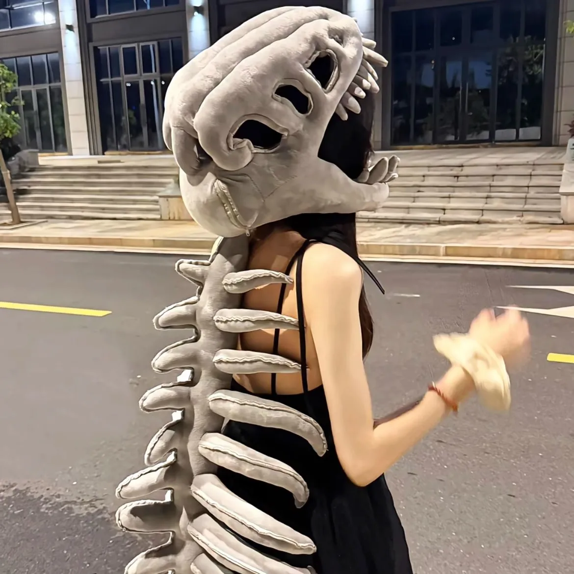 Dino Skeleton Hoodie 2