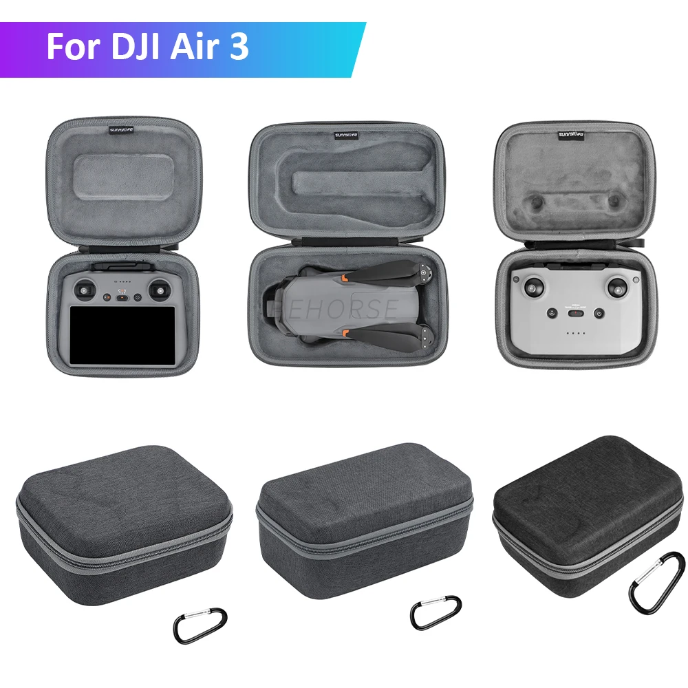 Storage Bag For DJI Air 3 RC 2/RC N2 Remote Controller Body Case Portable Handheld Carrying Box Controller Drone Accessories drone accessories,drone storage bag,dji case,drone case,handbag case