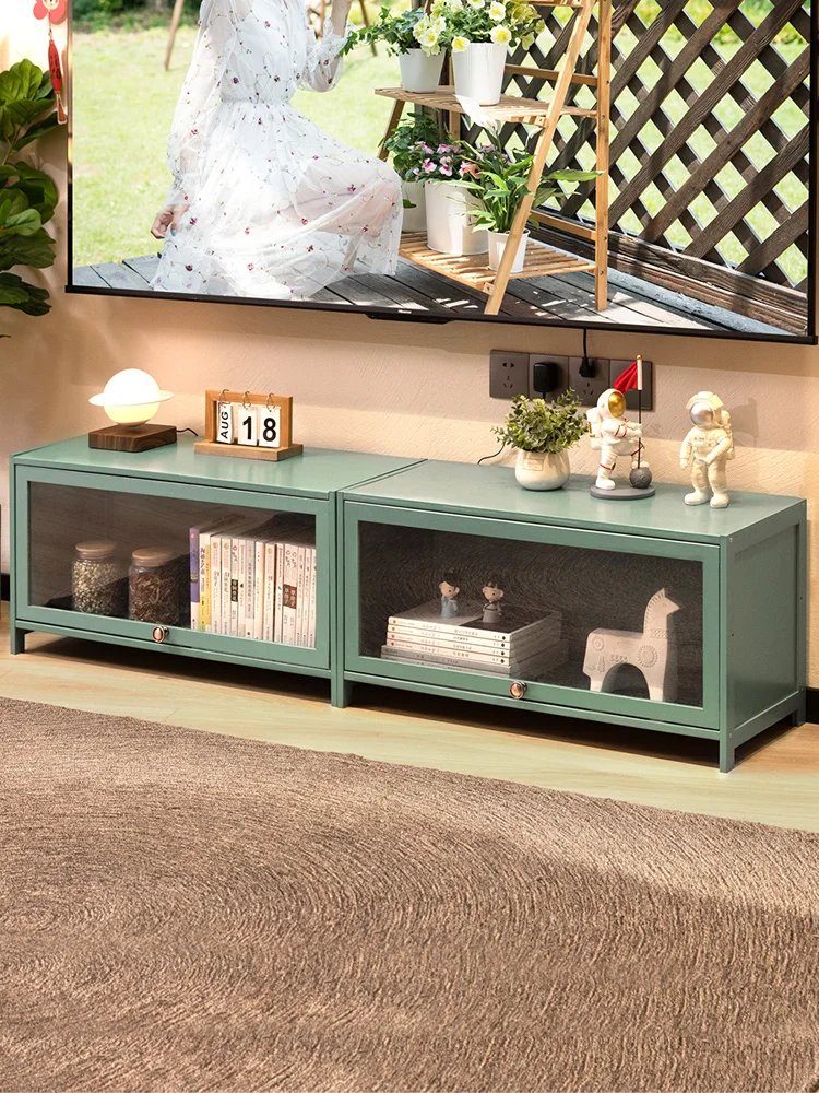 

Simple and modern TV cabinet, coffee table, TV cabinet combination, small unit living room, bedroom, non solid wood, light luxur
