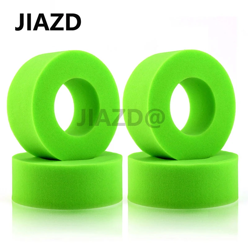 

RS RC 105mm Green Soft Foam Fit 1.9“ 2.2” Wheel Tires for 1/10 RC Crawler Car Axial SCX10 90046 TRX4 TRX6 Redcat Gen8