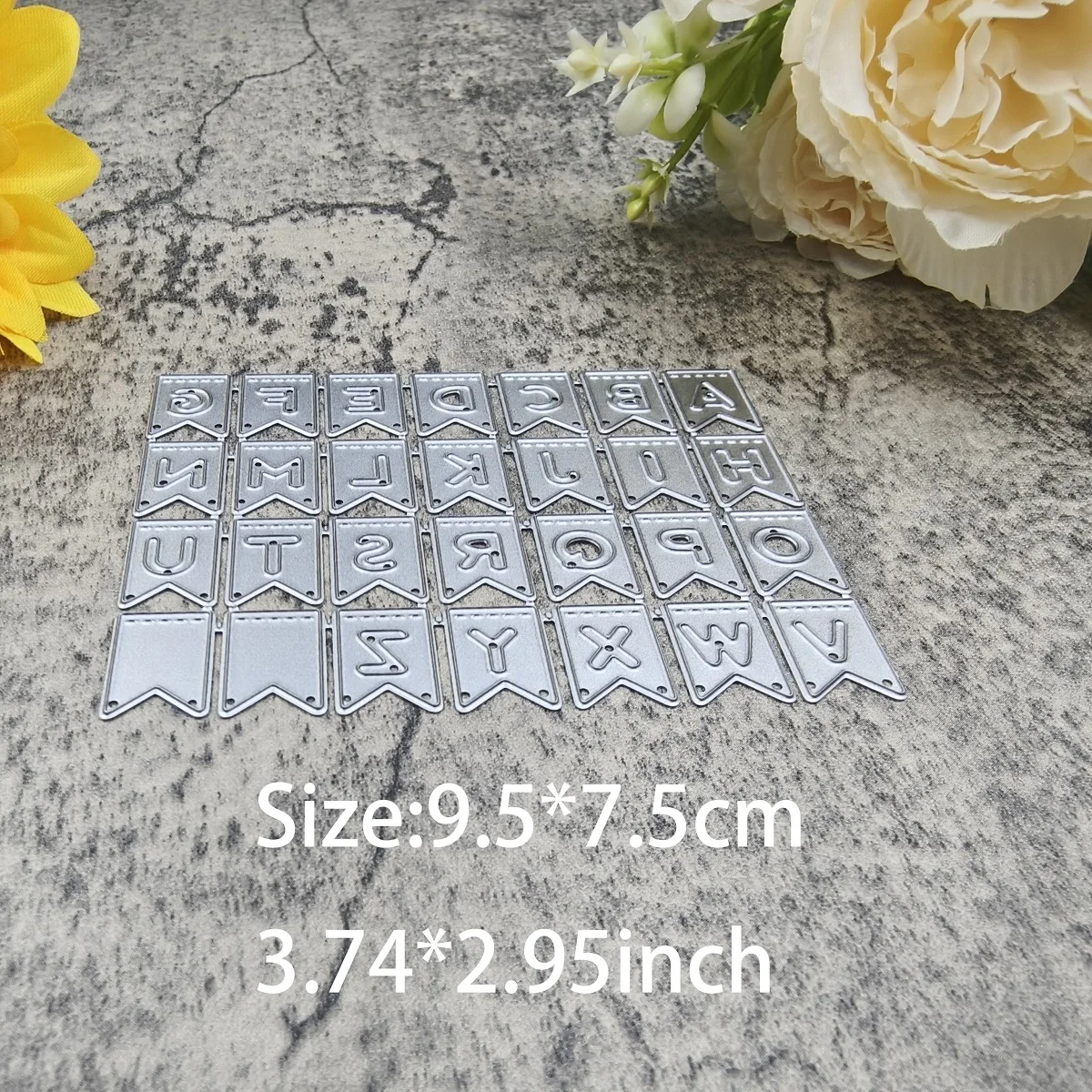 2025 New 9 Styles of Letters Metal Cutting Dies Die Cuts for Card Making Scrapbooking Suitable for cards Photo Cut Dies