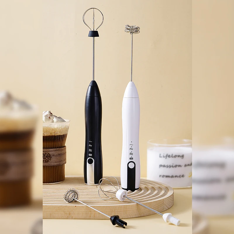 

2 в 1, мини-Блендер с USB-зарядкой для взбивания яиц
