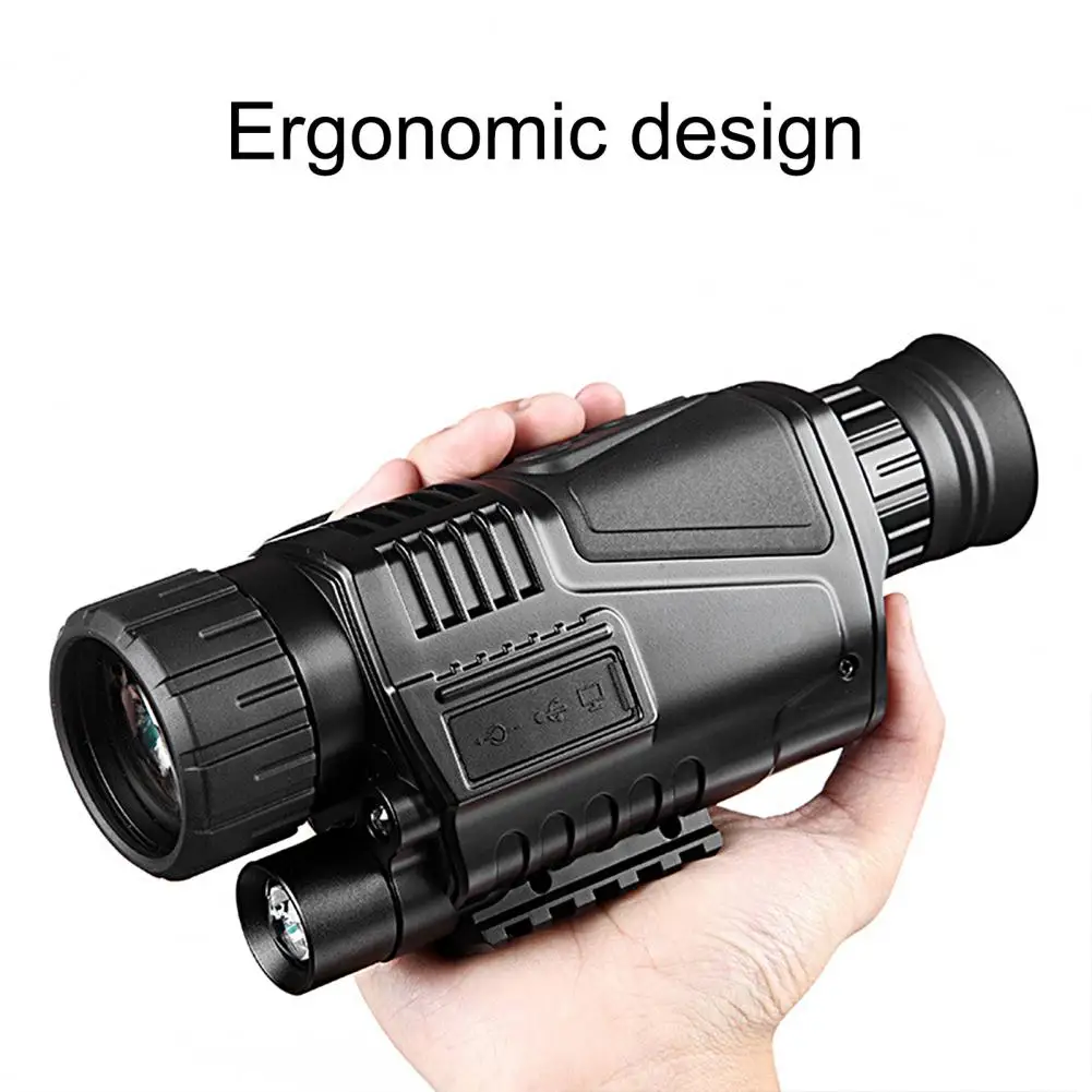 5XNightVisionNV300MonocularTelescopeRechargeableHighClarity