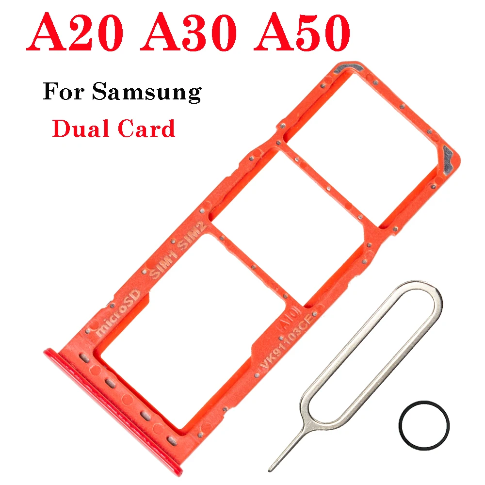 Enhanced Dual Micro SD SIM Card Tray Holder Reader Slot Replacement