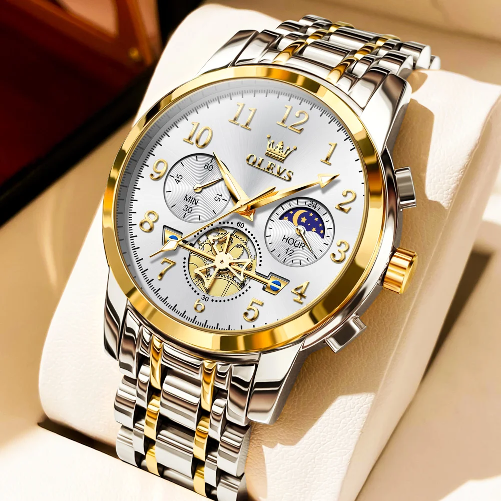 ساعات رجالية OLEVS 2900 من أفضل العلامات التجارية...