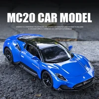 1:32 Maserati MC20 Cabrio Alloy Sports Car Model Diecasts Metal Toy Vehicles Car Model Sound and Light Simulation Kids Toys Gift 2