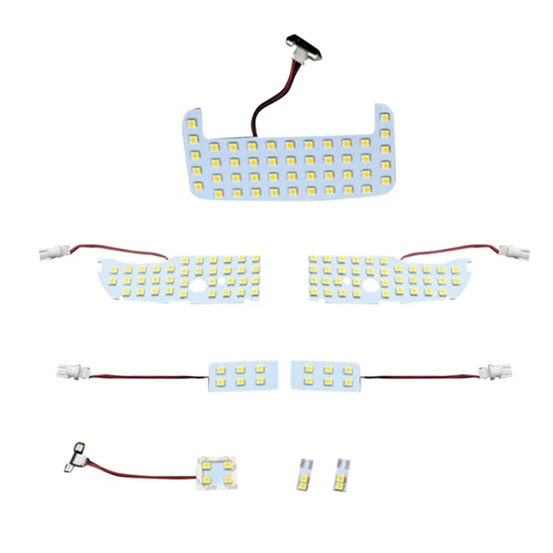 

8 шт. для Toyota Prius 30, 40 серии, лампа для освещения помещений, декоративная лампа для освещения