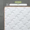 High-Quality Queen Mattress, 14 Inch Plush Hybrid Mattresses with Cool Gel Memory Foam Technology - Fiberglass-Free Design 6