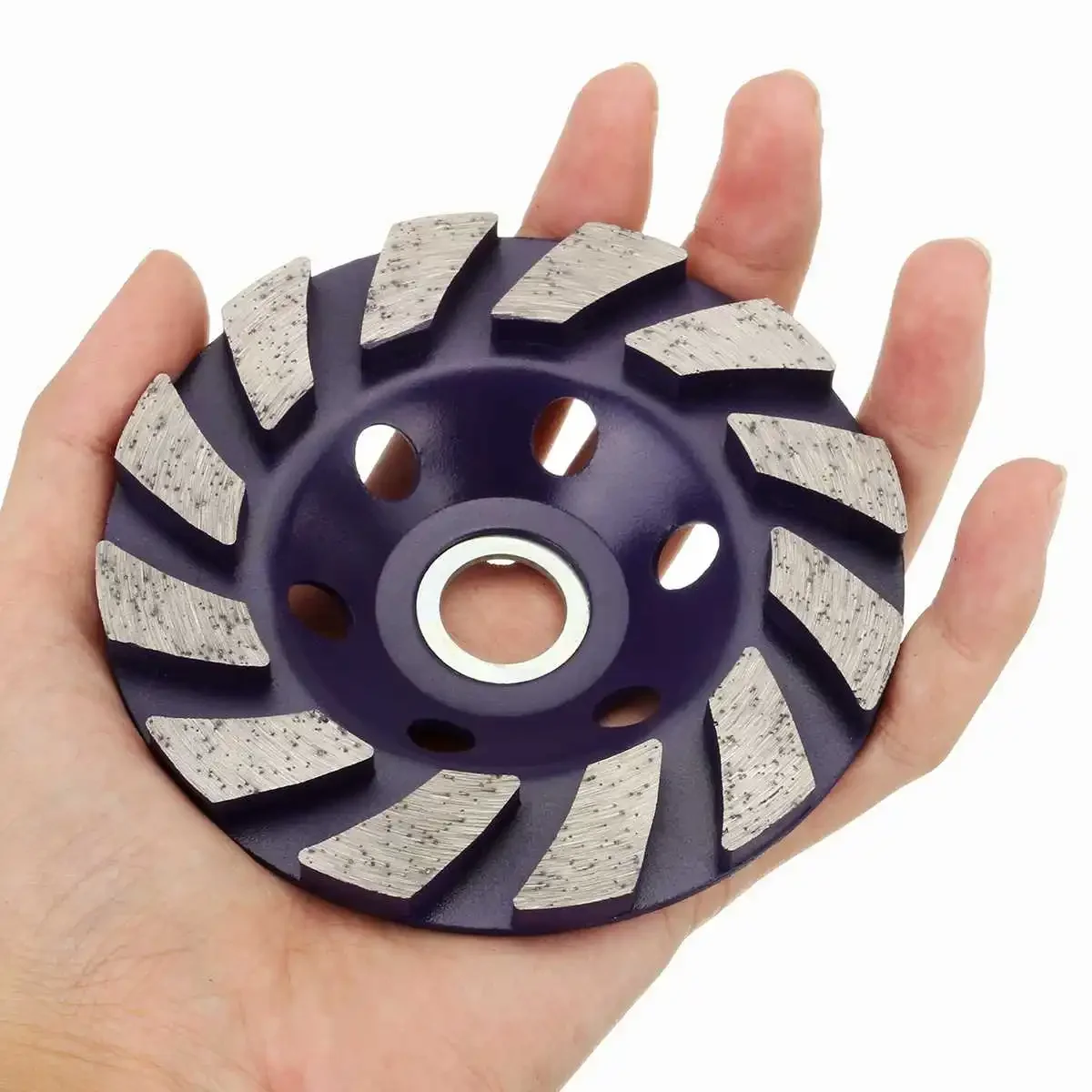

4" 100mm 1pcs Diamond Grinding Wheel Disc Bowl Shape Grinding Cup Concrete Granite Stone Ceramic Cutting Disc Piece Power Tools