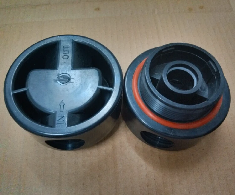 

Черный двухсторонний смягчитель полимерный бак фильтра клапан из стекловолокна усиленный пластиковый бак контрольный клапан 2,5 дюйма 4 дюйма