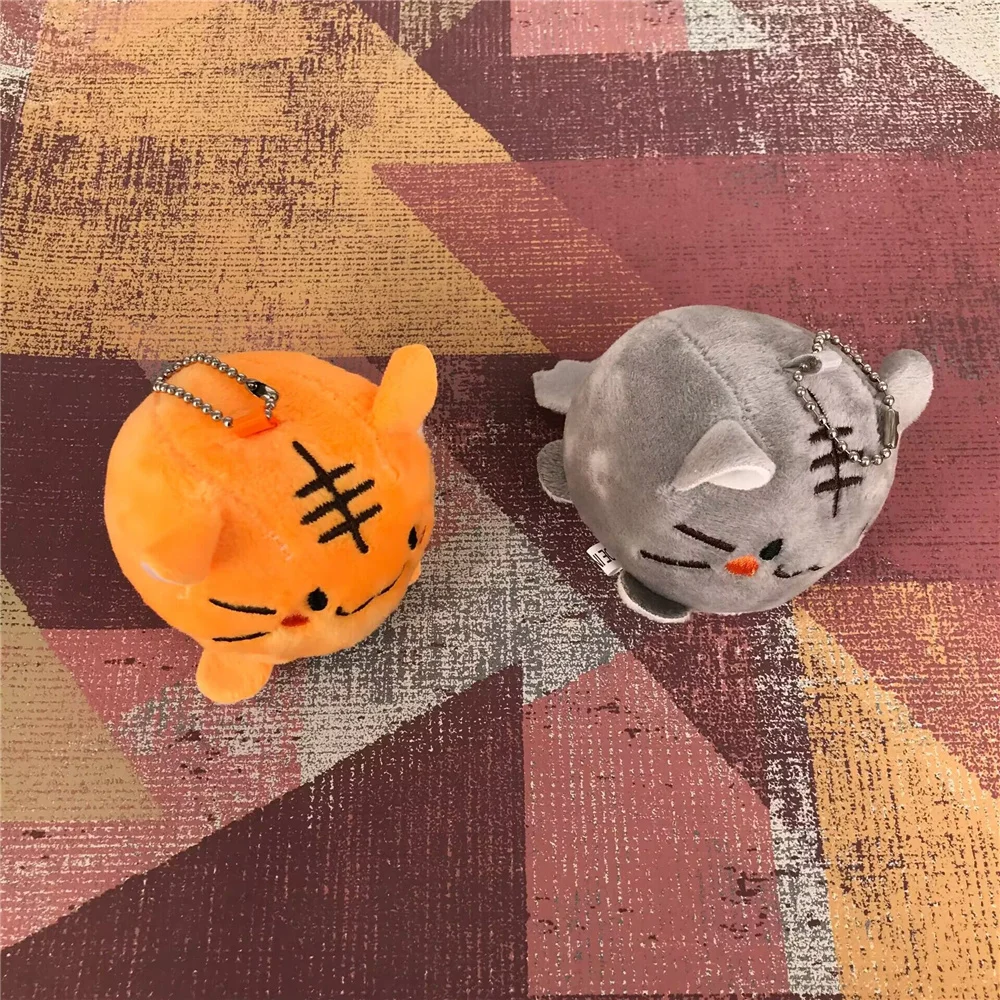 Plush Dolls Toys Cat Stuffed Animal Key Chain 6CM