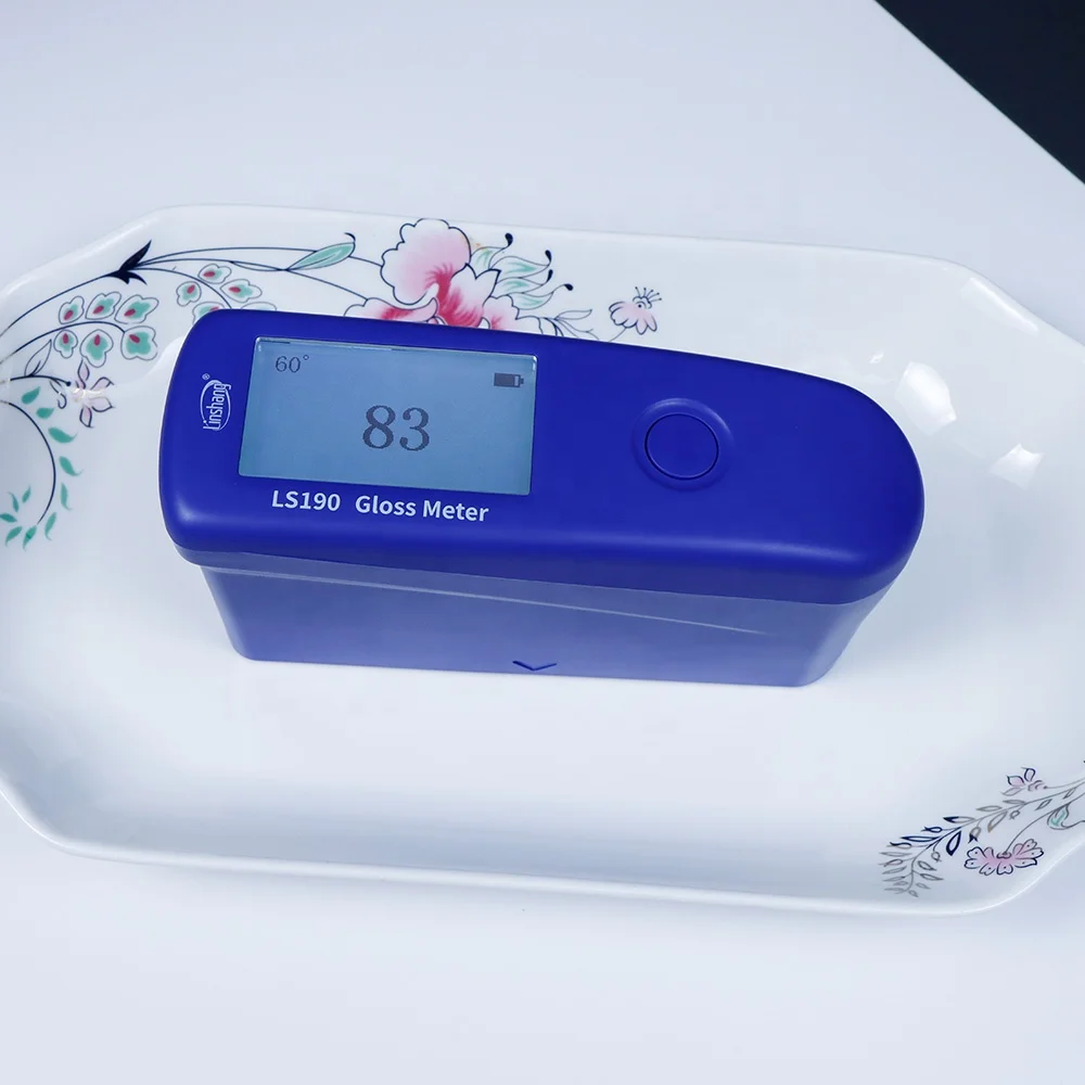 Glossmeter 0-200GU  LS190 Gloss Meter 60 Degree for Paint Plastic Paper Surface 4
