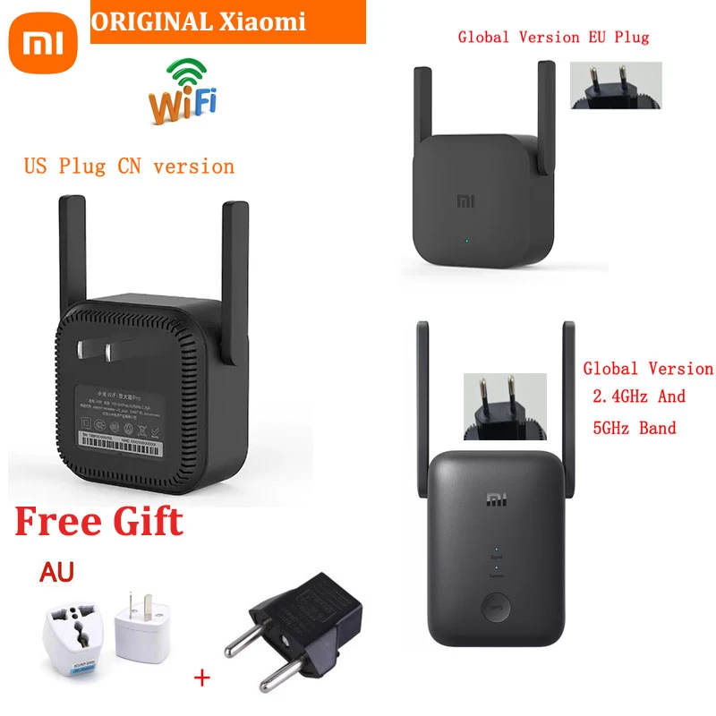 Global Version Xiaomi WiFi Router Amplifier Pro Router 300M Network Expander Repeater Power Extender Roteador 2 Antenna Home router range extender