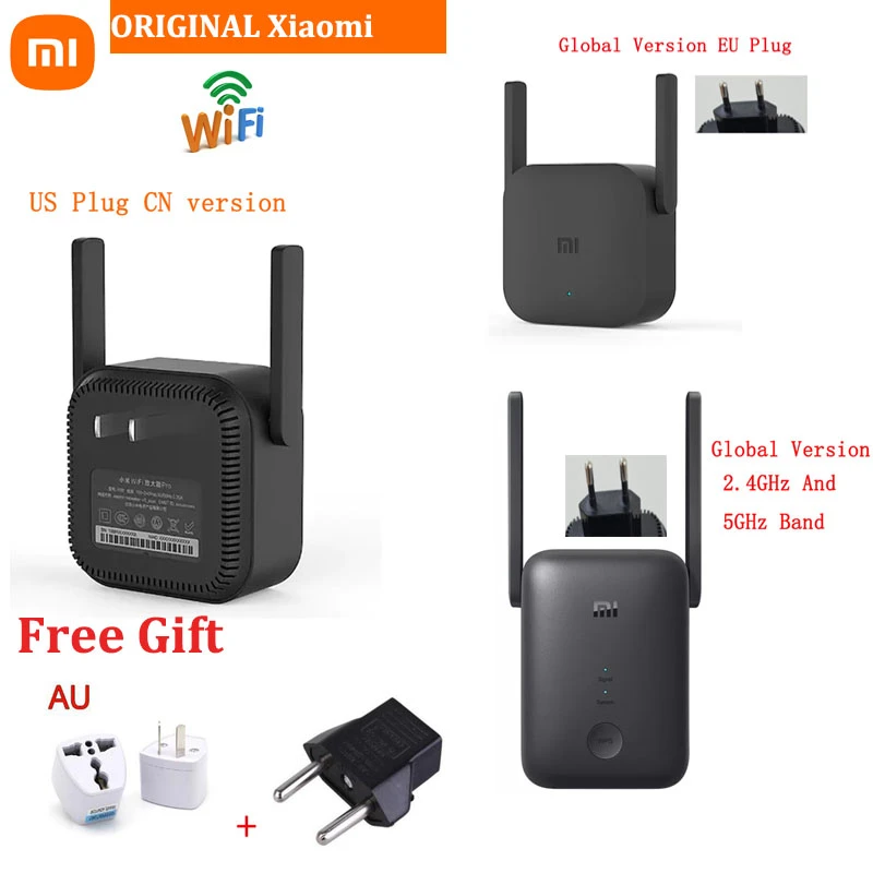 Global Version Xiaomi WiFi Router Amplifier Pro Router 300M Network Expander Repeater Power Extender Roteador 2 Antenna Home