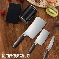 Knife Sharpener Roller, for Kitchen Knives, Industrial Diamond Roller Sharpener Stone Magnetic Offers 15 & 20 Degrees Sharpening 6