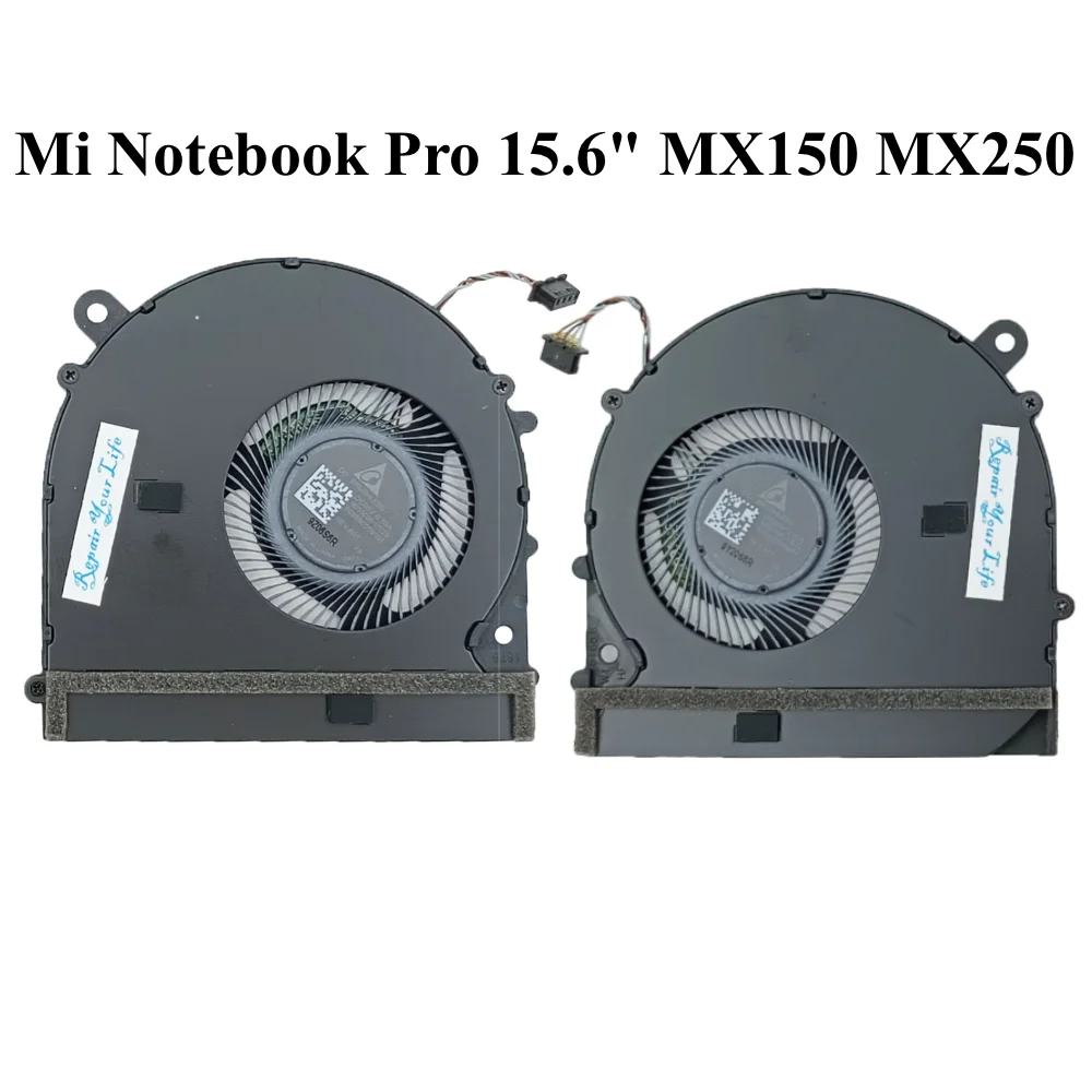 Cpu Gpu Ventilador de Refrigeração Refrigerador do Computador Radiadores para Xiaomi mi Notebook Pro 15.6 Mx150 Mx250 Mx350 181501-ad Nd55c05 Nd75c0719e14