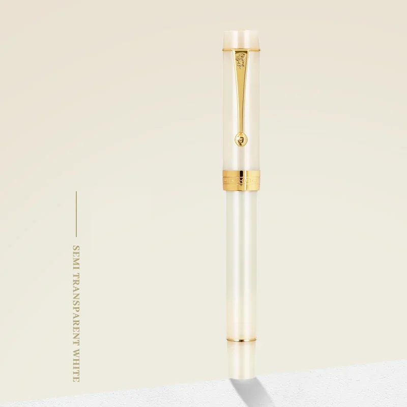 JINHAO 100 센테니얼 만년필 골드 클립, EF F F M 하트비트 펜촉, 비즈니스 문구, 학교 사무용품, PK 9019 9016 9013