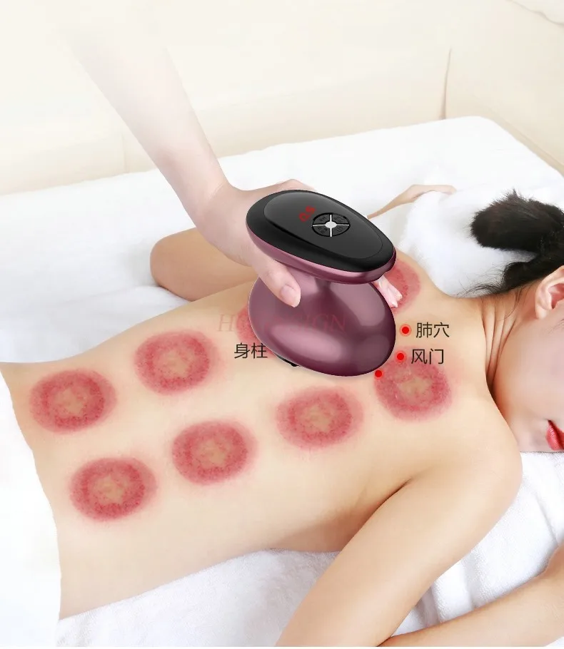 

Electric scraping instrument, household meridian dredging brush, cupping, universal massage for the whole body
