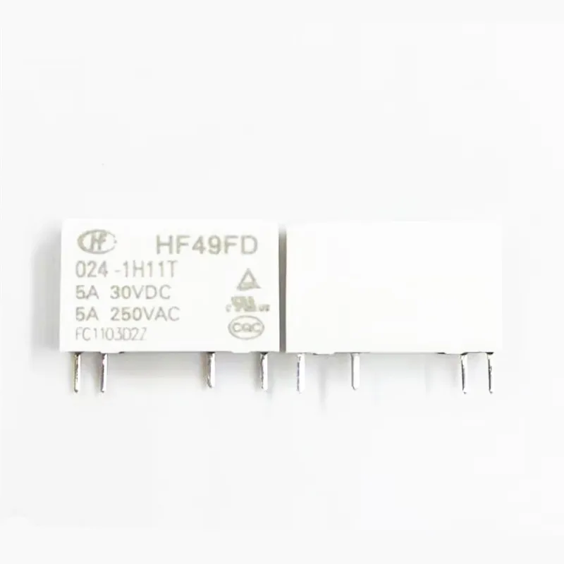 

Новое реле HF49FD 024-1H11T HF49FD 0241H11THF49FD 0241H11T24VDC 24V DCV24 5A 4PIN