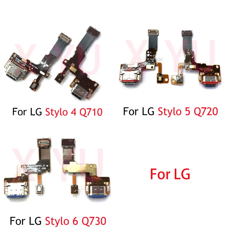 

For LG Stylo 4 5 6 Q710 Q720 Q730 USB Charging Charge Dock Port Microphone Connector Flex Cable Board