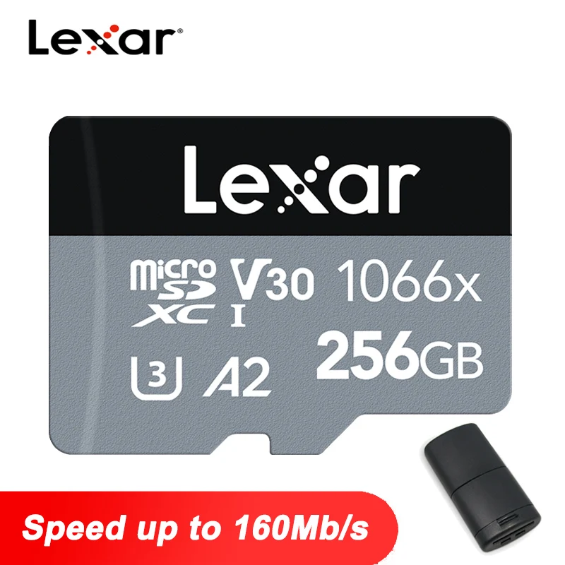 Lexar 128GB TF Micro SD Memory Card U3 4K V30 A2 64GB 256GB 512GB High