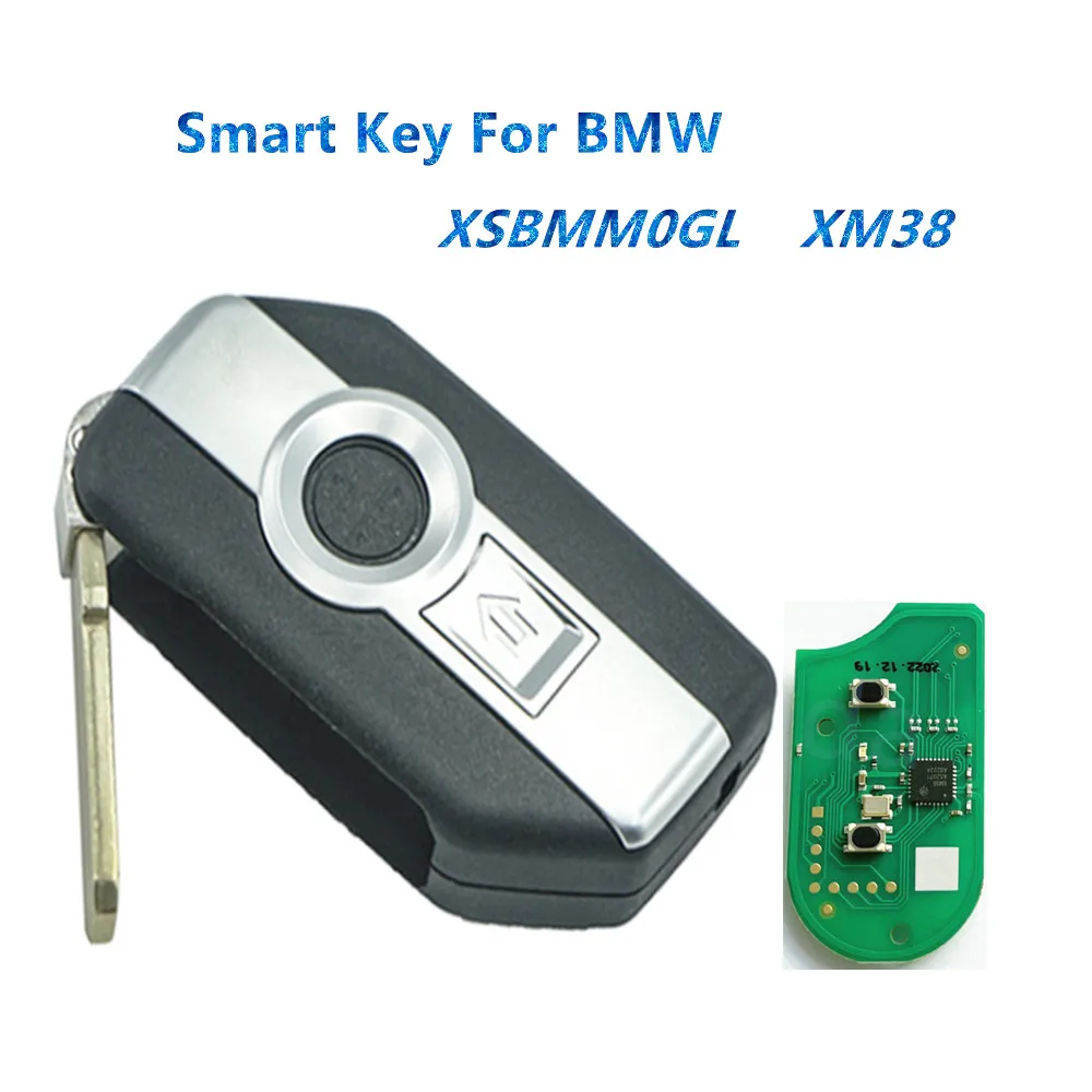 

New VVDI XM38 Smart Key XSBMM0GL For BMW Motorcycle Support 8A Smart Key Type 4D 80 Bit Key Type