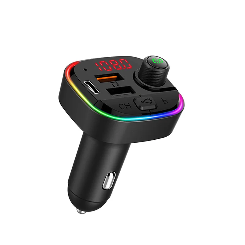 C13 car mp3 bluetooth player PD/QC3.0 fast charge car charger bluetooth