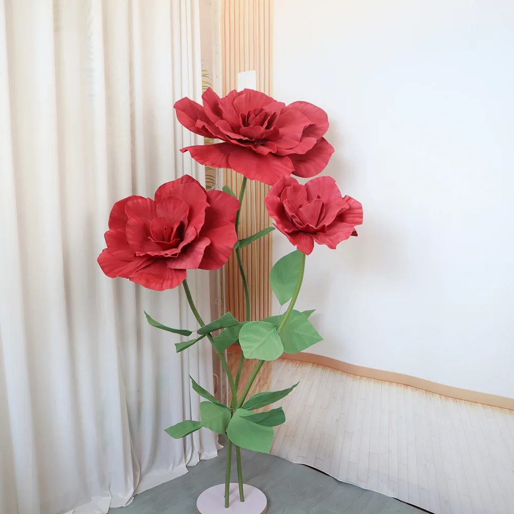 Neue PE künstliche Blume Fenster Party Outdoor Event Layout Hochzeit Dekoration Home Dekoration – Detail 8