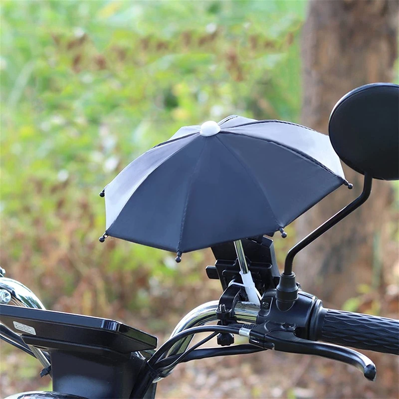 Parapluie Téléphone Portable - Clip Pare-soleil Réglable, Universel, Pour Smartphone - Extérieur
