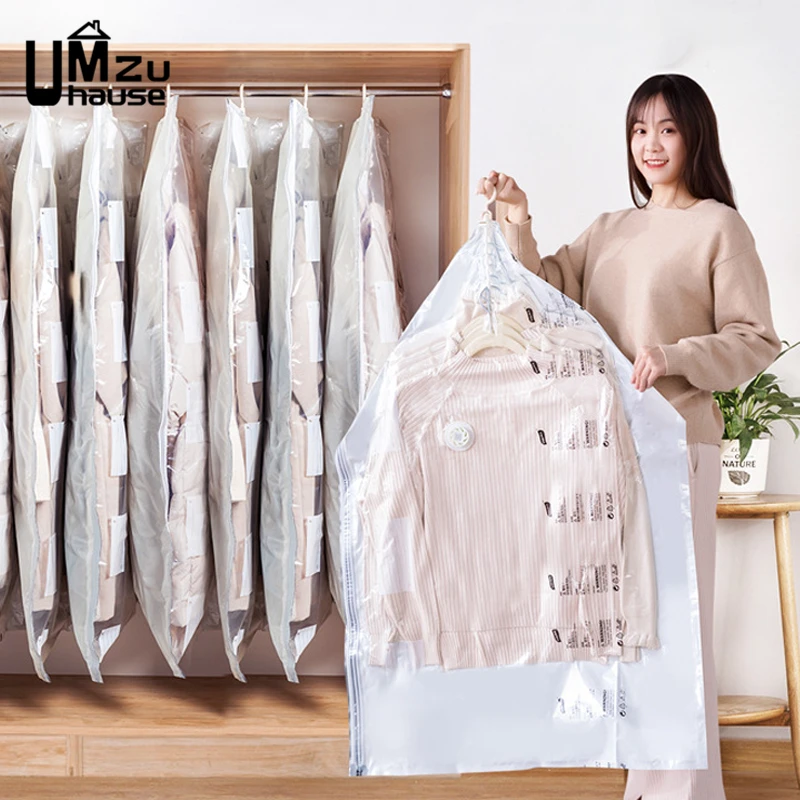 Vacuum Bags Clothes Pump Vacuum Bag Clothes Hanging Vacuum Storage