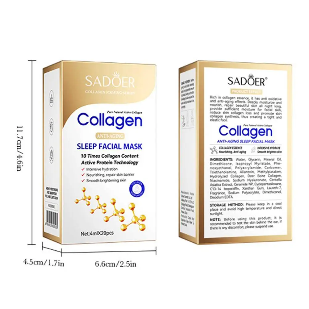 Snail Collagen Face Mask skincare Moisturizing Brightening skincare Face Sheet Mask Facial Masks Skin Care Collagen Face Mask S12b321c9239643bfae3bbb4a94303376m
