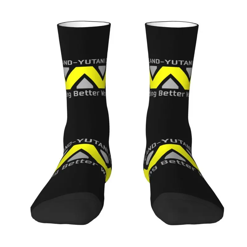 

Vintage Aliens Movie Nostromo Mens Crew Socks Unisex Cool 3D Printed Weyland Yutani Alien Dress Socks