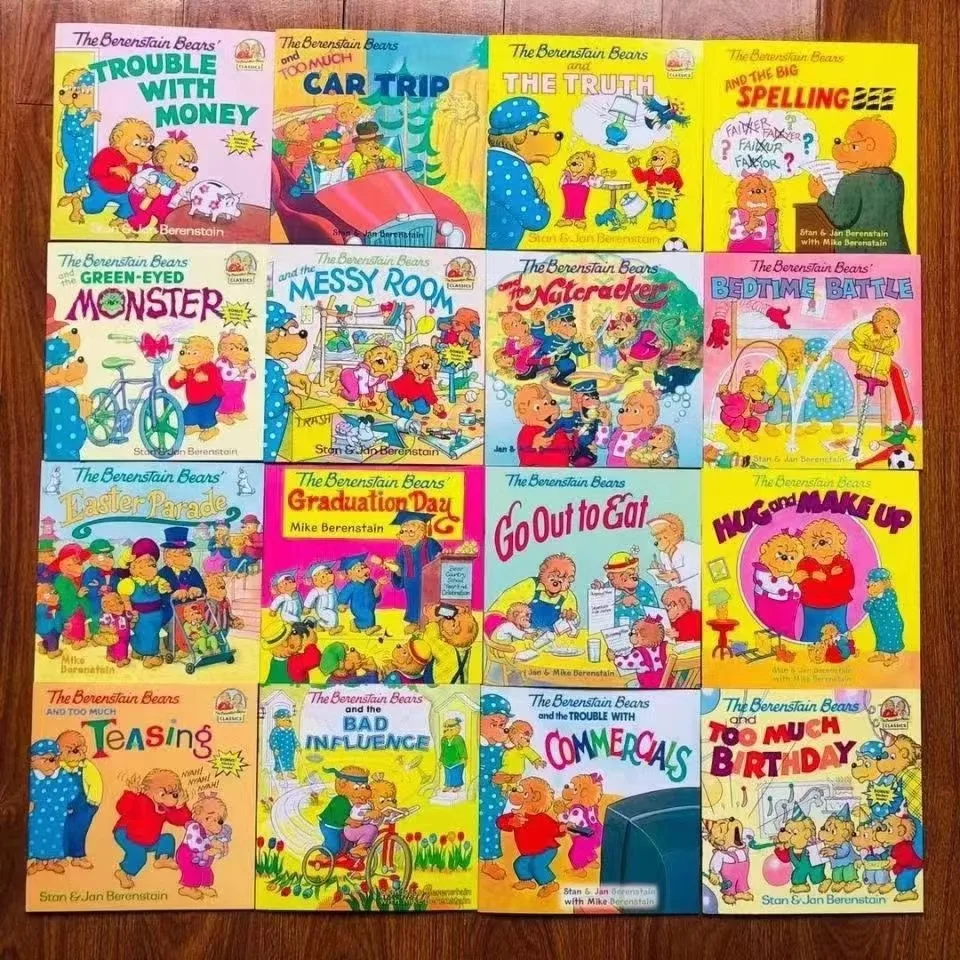 Nuovi 28 libri The Berenstain Bears Libro illustrato inglese Bambini Neonati Racconti di storie famose Educazione precoce Età 3-8 anni - immagine 6