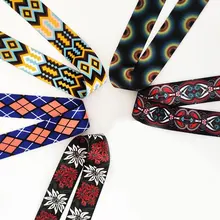 

Ethnic Style Stress Reliever Bag Strap 3.8cm Wide Adjustable Bag Belt Simple All-match Replacement Bag Handle Shoulder Strap