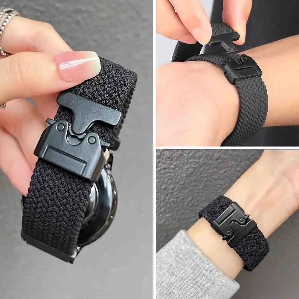 Parachute Braided Nylon Sport Band Strap - Premium Accessories