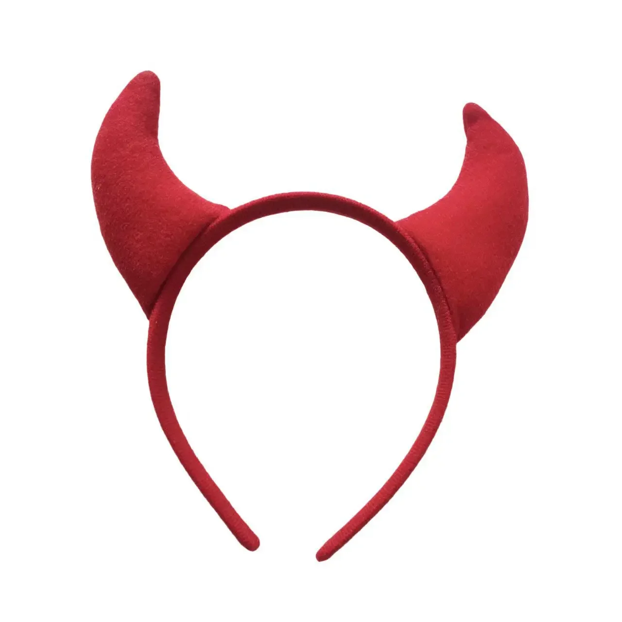 Party Women Girls Cosplay Red Black Demon Devil Headband Terrible Eyglasses Tail Bow Tie Set Halloween Costume Props