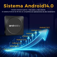 TV Fire Box MX10 K1 Android 14 Allwinner H313 Quad-core Mali-G31 Smart TV Box Multi-Languages TV Stream - Image 5