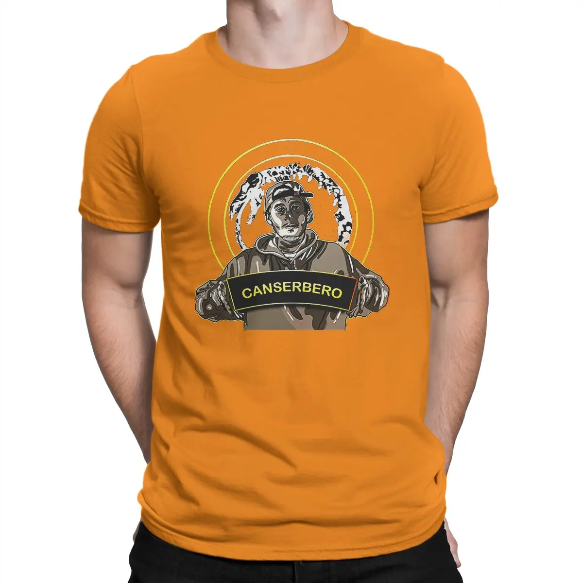 Camiseta Canserbero para hombre, estilo hip hop, individualidad americana, ropa urbana, nueva tendencia