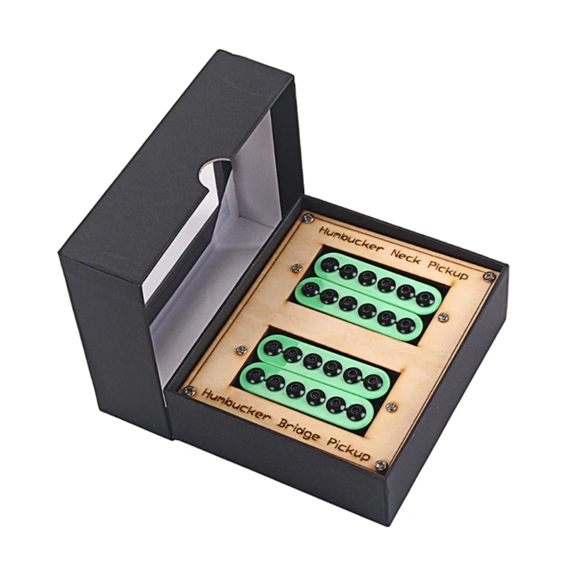 

Звукосниматели для электрогитары с двойной катушкой, 6 струн, керамические магниты, сменные звукосниматели, дропшиппинг